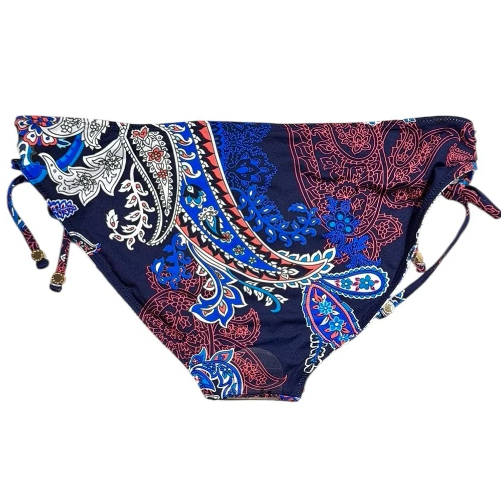 Tommy Bahama Paisley Leaves Reversible String Bikini